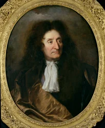 Porträt von Jean de La Fontaine (1621-95)